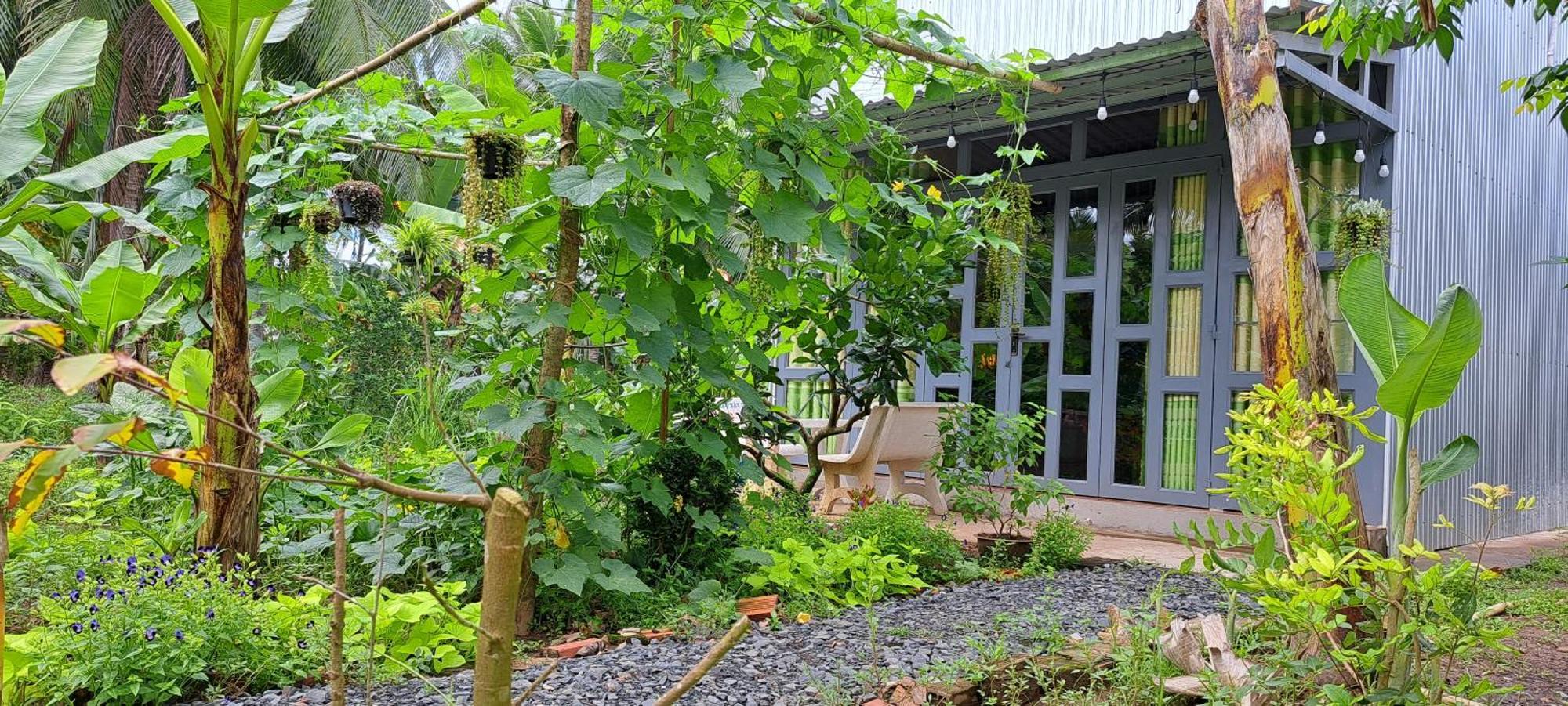 Villa Coco Happy Farm Ben Tre Esterno foto