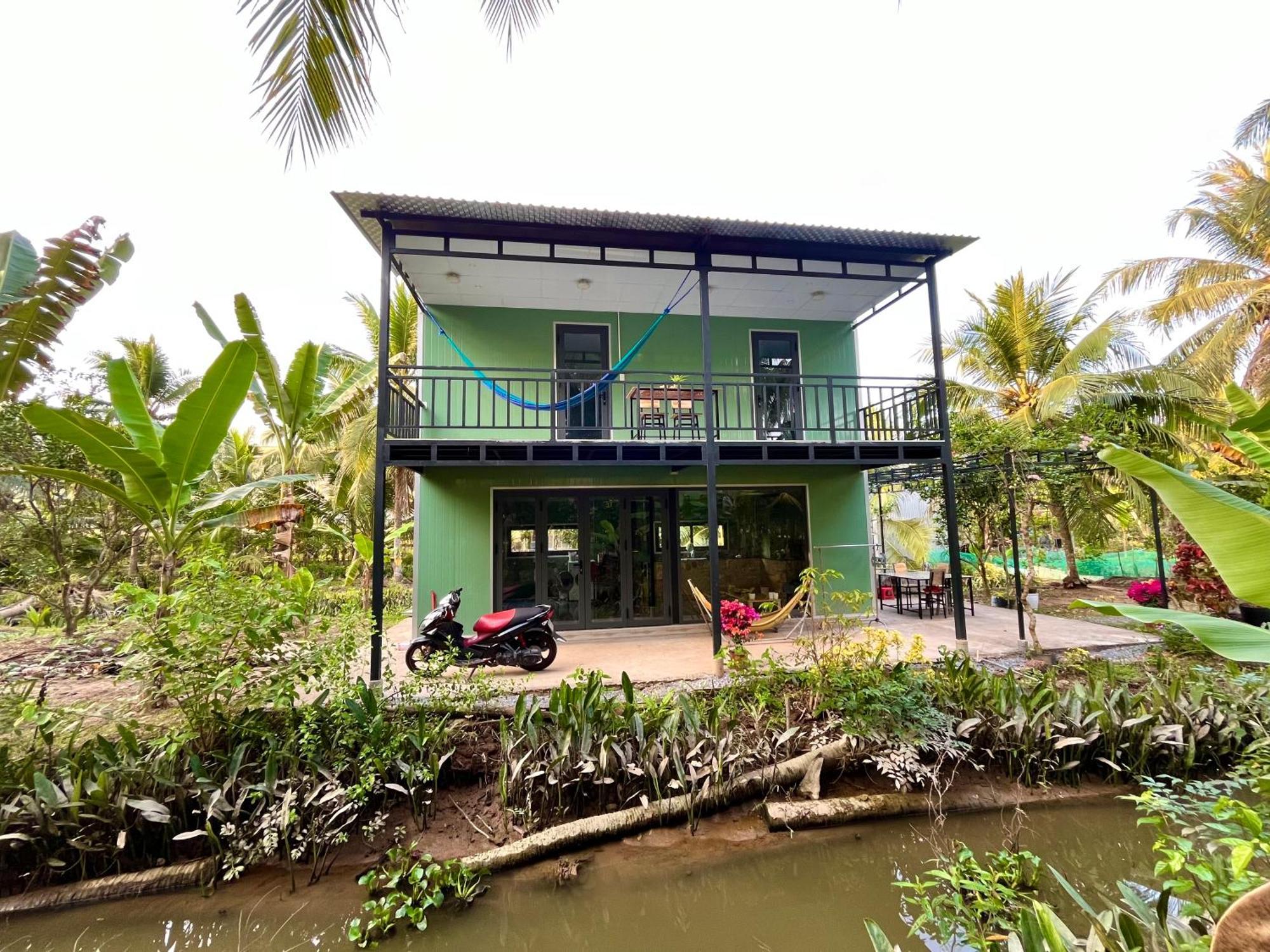 Villa Coco Happy Farm Ben Tre Esterno foto
