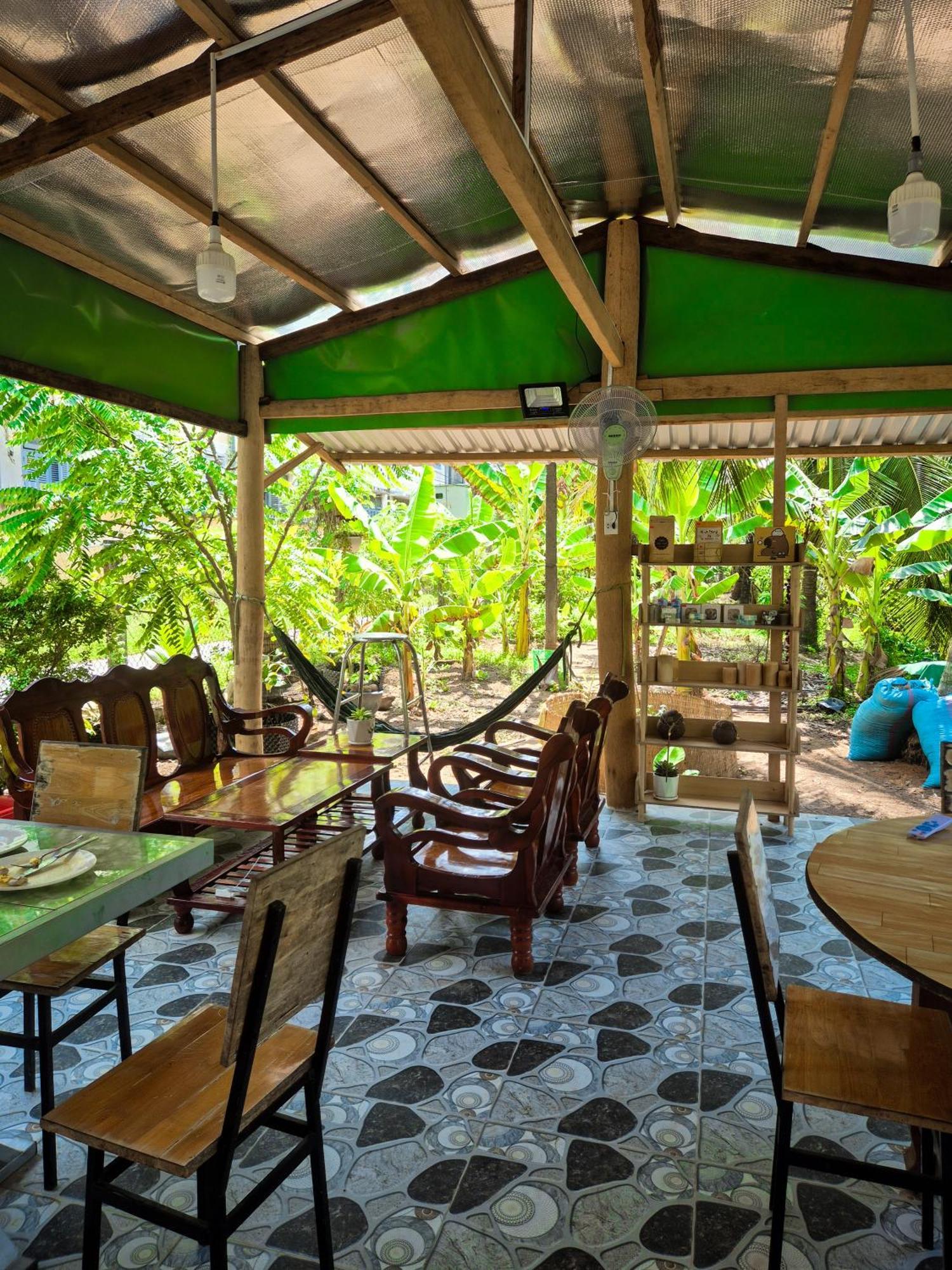 Villa Coco Happy Farm Ben Tre Esterno foto